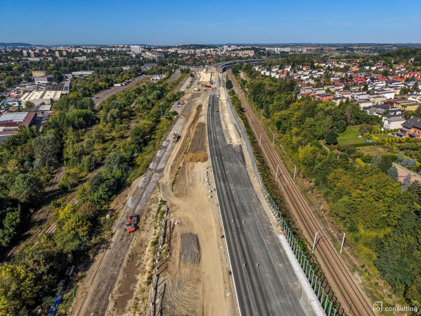 Węzeł Mistrzejowice i węzeł Grębałów - budowa wrzesień 2026