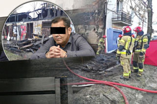 Zwęglone ciała dwóch bezdomnych w spalonej komórce. Adil zrobił to celowo?
