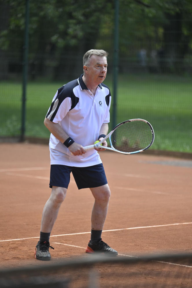 Dariusz Wieczorek zgubił 5 kg na korcie