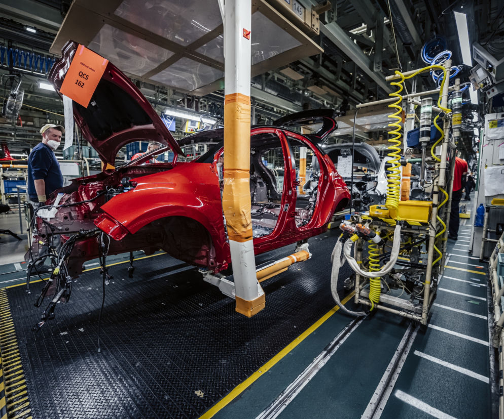Toyota Yaris produkowana w czeskiej fabryce w Kolinie