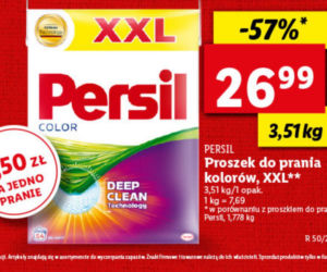 Proszek do prania Persil 26,99 zł/3,51 kg