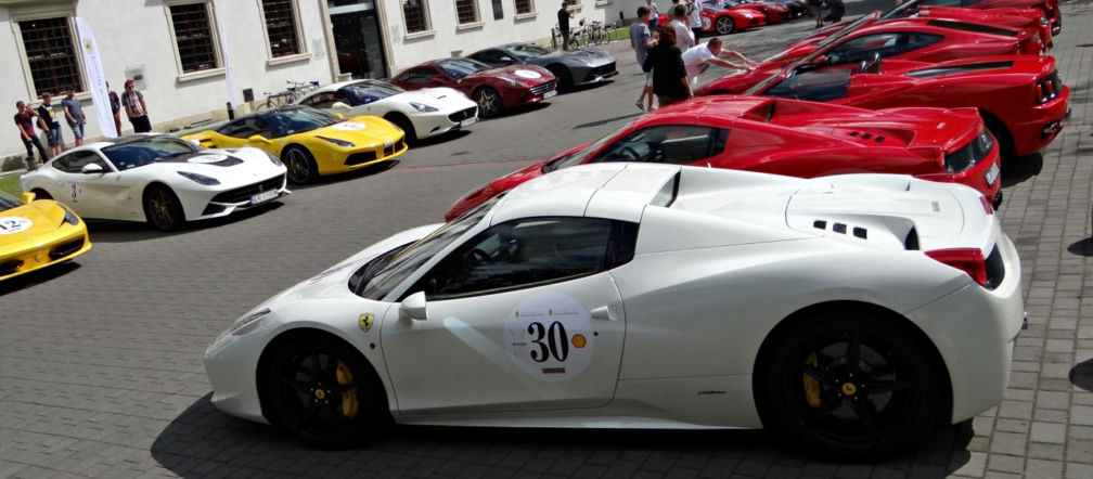 Kawalkada Ferrari przez Polskę 2015