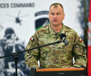 Gen. Michał Strzelecki dowódca Komponenty Wojsk Specjalnych.