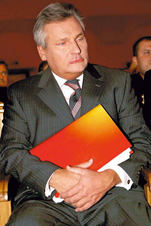 Aleksander Kwaśniewski wypił tylko jedną lufę?