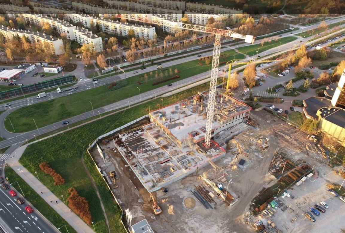 W Kielcach powstają wieżowce Sky Trust. Najnowsze zdjęcia