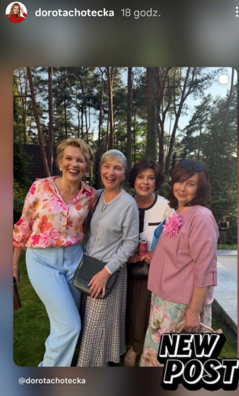 Ranczo nowy sezon 11. Więcławska (Dorota Chotecka-Pazura), Hadziukowa (Dorota Nowakowska), Solejukowa (Katarzyna Żak), Lodzia (Magdalena Kuta)