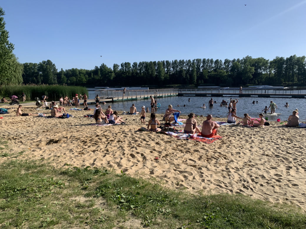 Sezon kąpielowy na Stawikach rozpoczęty. Sosnowiec ma piękną plażę