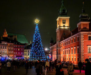 Świąteczna iluminacja 2025/2026 w Warszawie