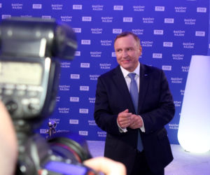 Jacek Kurski z małżonką. Ramówka TVP