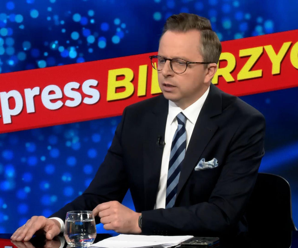Dariusz Joński w studiu programu Express Biedrzyckiej. O sprawie Marcina Romanowskiego przeczytasz na Mediateka.