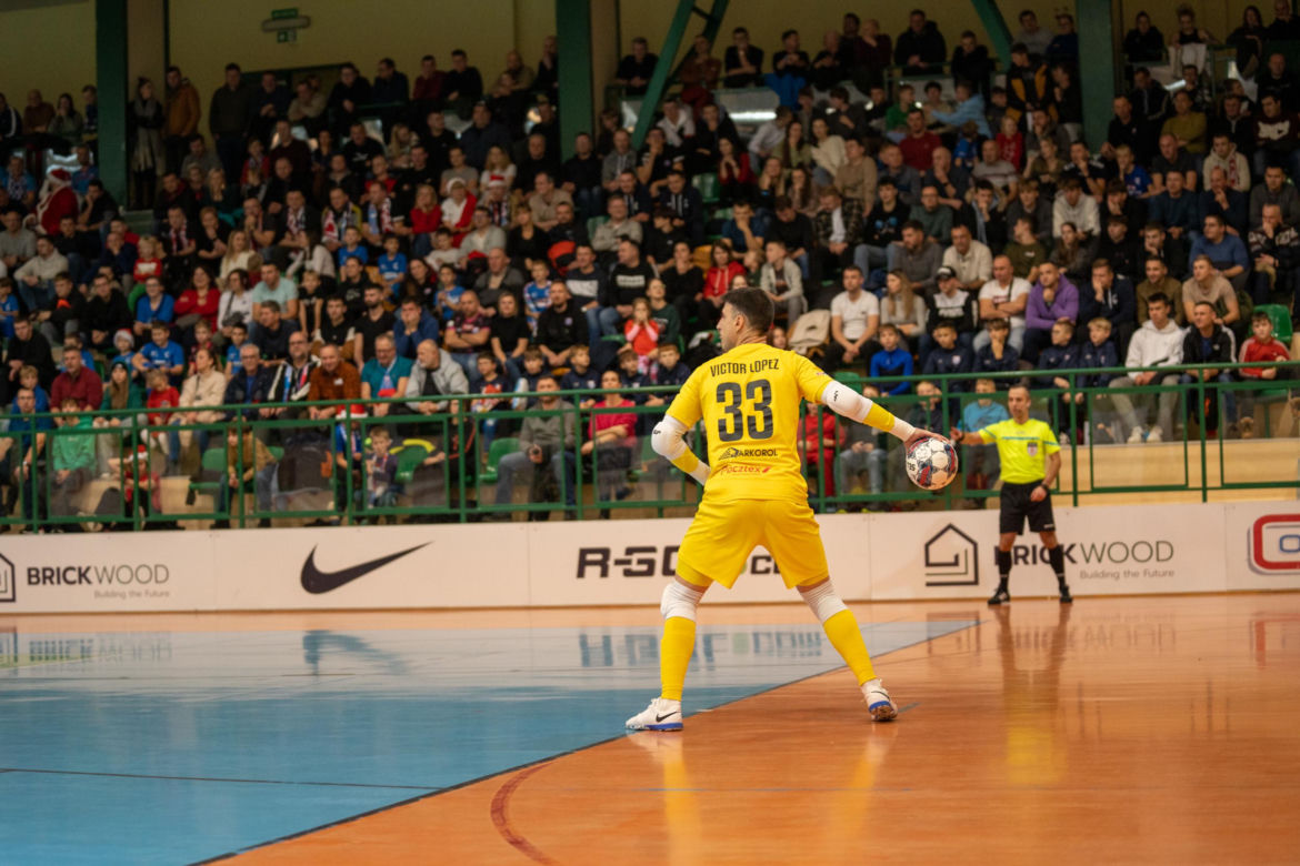 FOGO Futsal Ekstraklasa: KS Constract Lubawa - Piast Gliwice 1:2