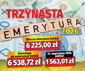 Trzynasta emerytura 2026