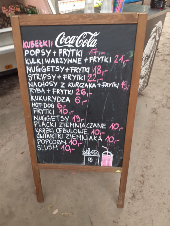 Paragony grozy - kawałeczek ryby nad jeziorem za 100 zł