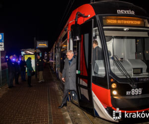 Pierwszy autonomiczny tramwaj przejechał przez Kraków