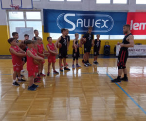 Basket Camp w Grudziądzu. Trening z Kacpą
