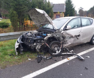 Zmiótł” z drogi osobowego hyundaia