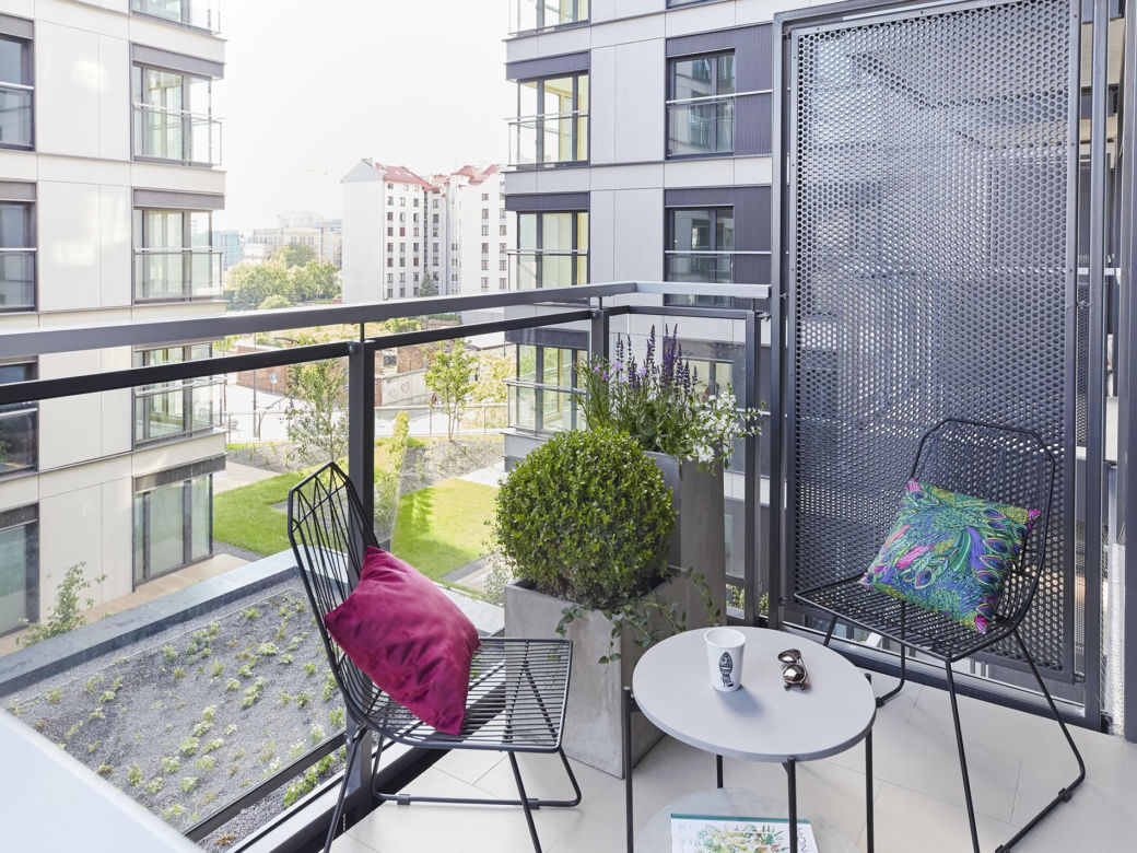 Meble na mały balkon