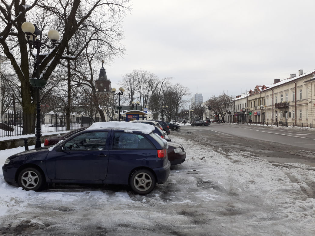 ul. Piłsudskiego w Siedlcach