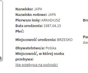 JAPA ARKADIUSZ