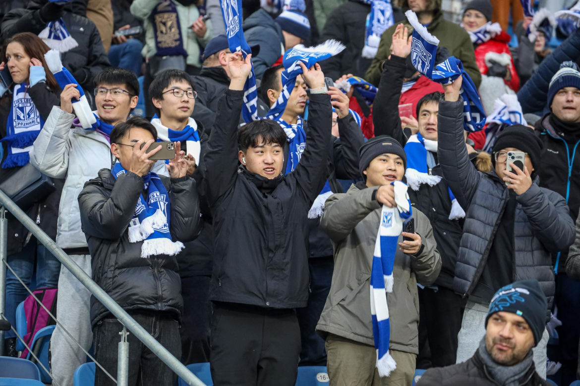  Tak bawili się kibice na meczu Lech Poznań - Piast Gliwice