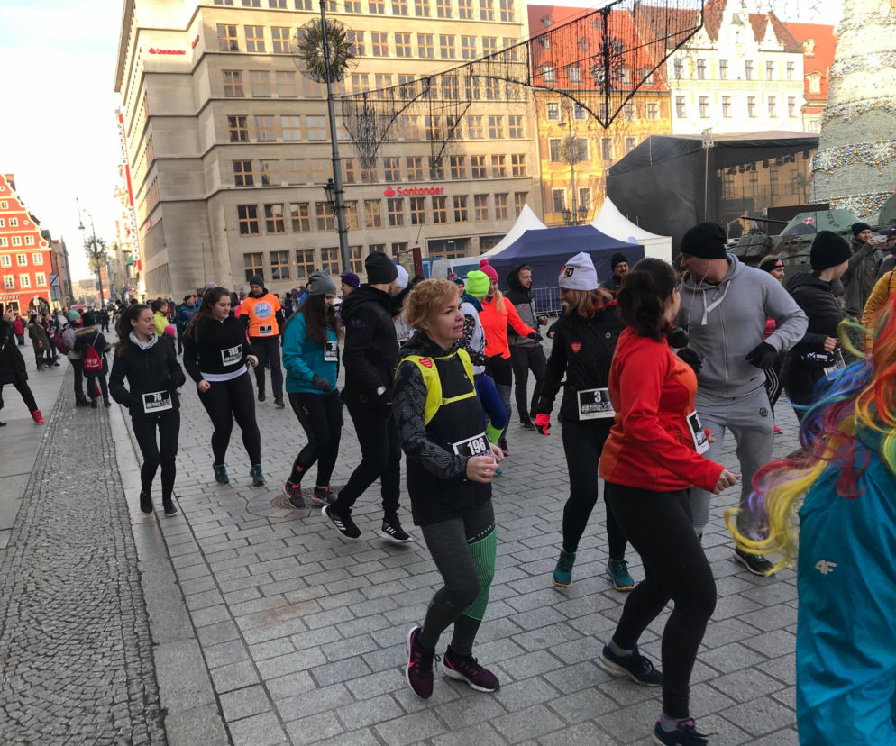 Bieg tyłem we Wrocławiu 