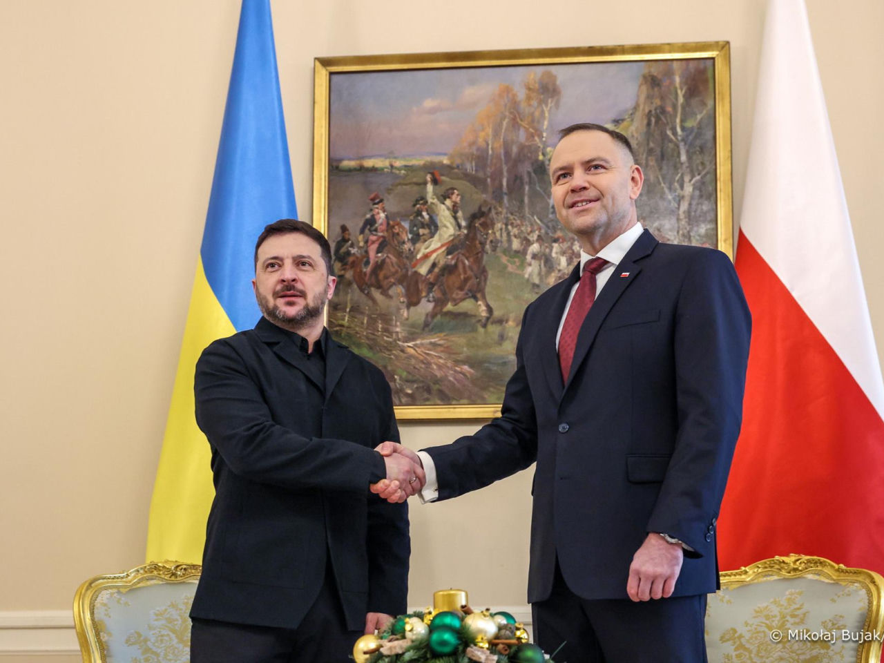 Tak wyglądało oficjalne przywitanie Wołodymyra Zełenskiego w Pałacu Prezydenckim. Ma…