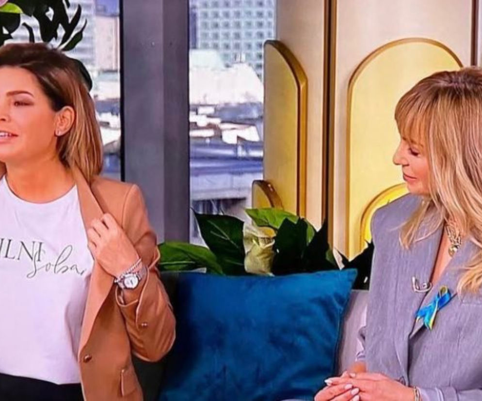 Anna Wyszkoni i Joanna Górska w programie Dzień Dobry TVN 