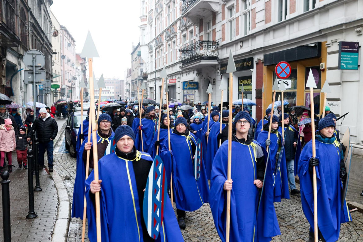 Orszak Trzech Królu 2024 w Bytomiu