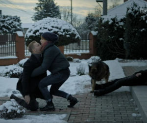 Komisarz Alex 16 odc. 197. Lucyna (Magdalena Walach), Piotr Górski (Krystian Wieczorek)	