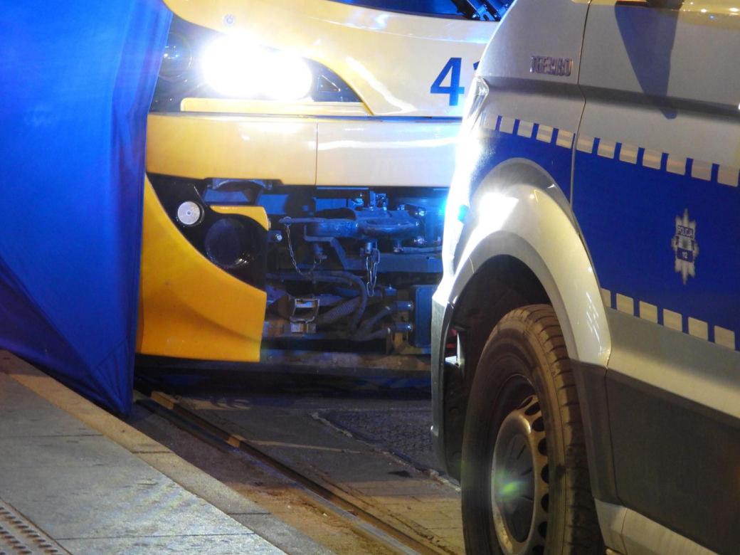 Śmiertelne potrącenie pieszej przez tramwaj na Marszałkowskiej
