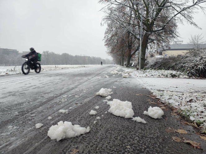 Atak zimy w Małopolsce