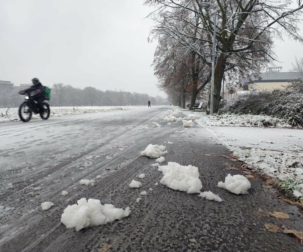 Atak zimy w Małopolsce