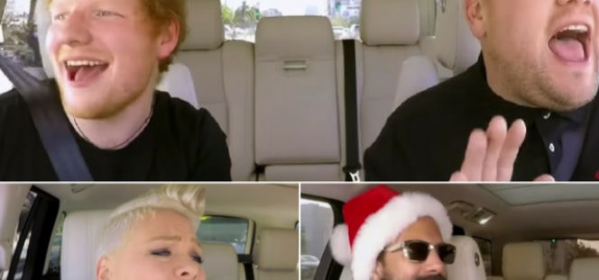 Piosenki świąteczne 2017: Ed Sheeran, Pink i inni śpiewają Santa Claus Is Coming To Town! 