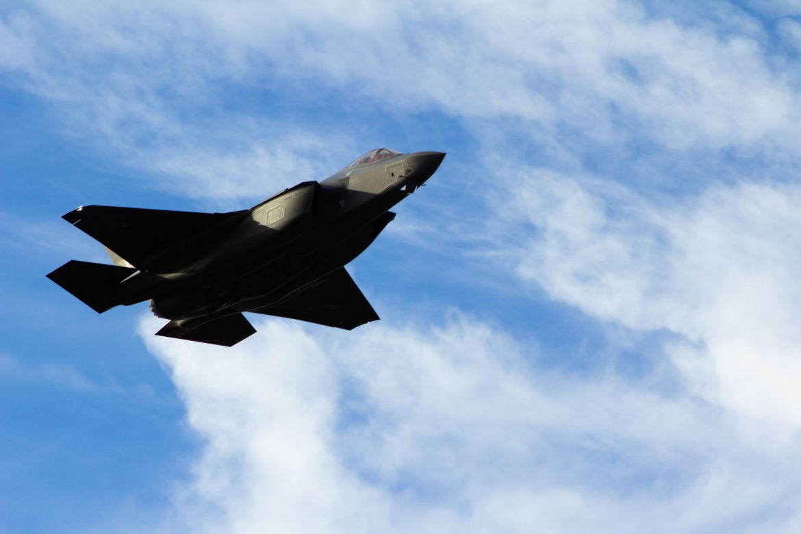 Ósmy polski F-35 w Ebbing. Amerykanie pokazali zdjęcia myśliwca