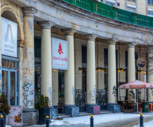 Graffiti w centrum Warszawy w 2026 r.