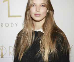 Iga Lis na pokazie filmu Bałtyk