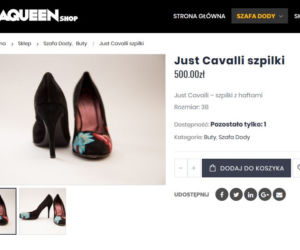 Doda sprzedaje używane buty za 20 tys