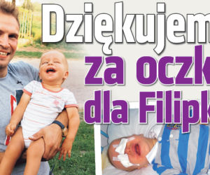 Dziękujemy za oczka dla Filipka
