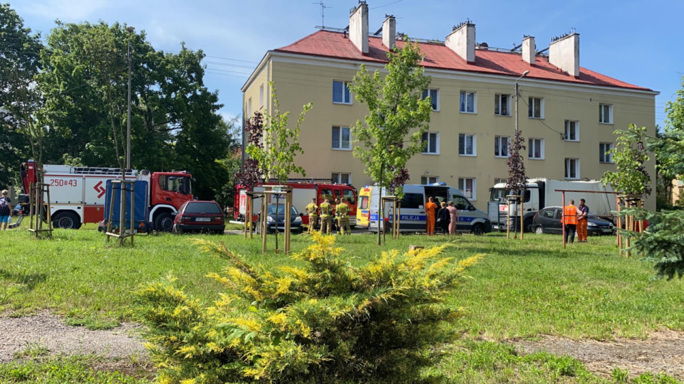 Częstochowa. Śmiertelne potrącenie kobiety przez śmieciarkę