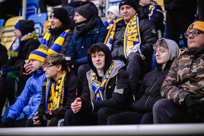 Arka Gdynia - Legia Warszawa: Zdjęcia kibiców z meczu 20. kolejki PKO BP Ekstraklasy
