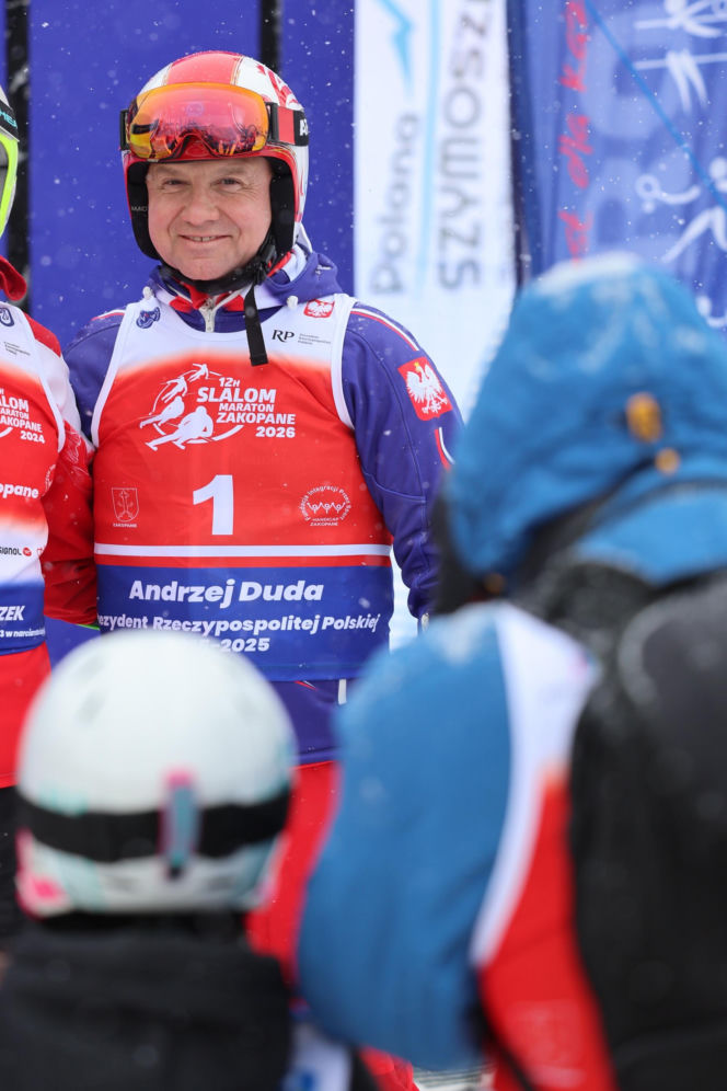 Andrzej Duda. 12H Slalom Maraton Zakopane 2026