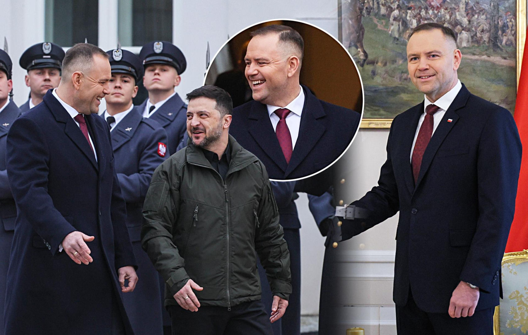 Co mówi strój Nawrockiego na spotkaniu z Zełenskim? Kolor krawata to nie przypadek