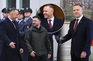 Co mówi strój Nawrockiego na spotkaniu z Zełenskim? Kolor krawata to nie przypadek