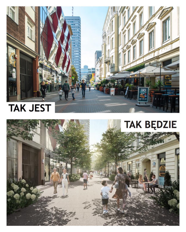 Będą drzewa na Chmielnej. Konserwator jednak się zgodził 
