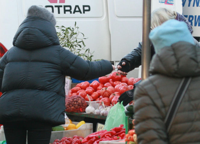 Małgorzata Tusk na przedświątecznych zakupach