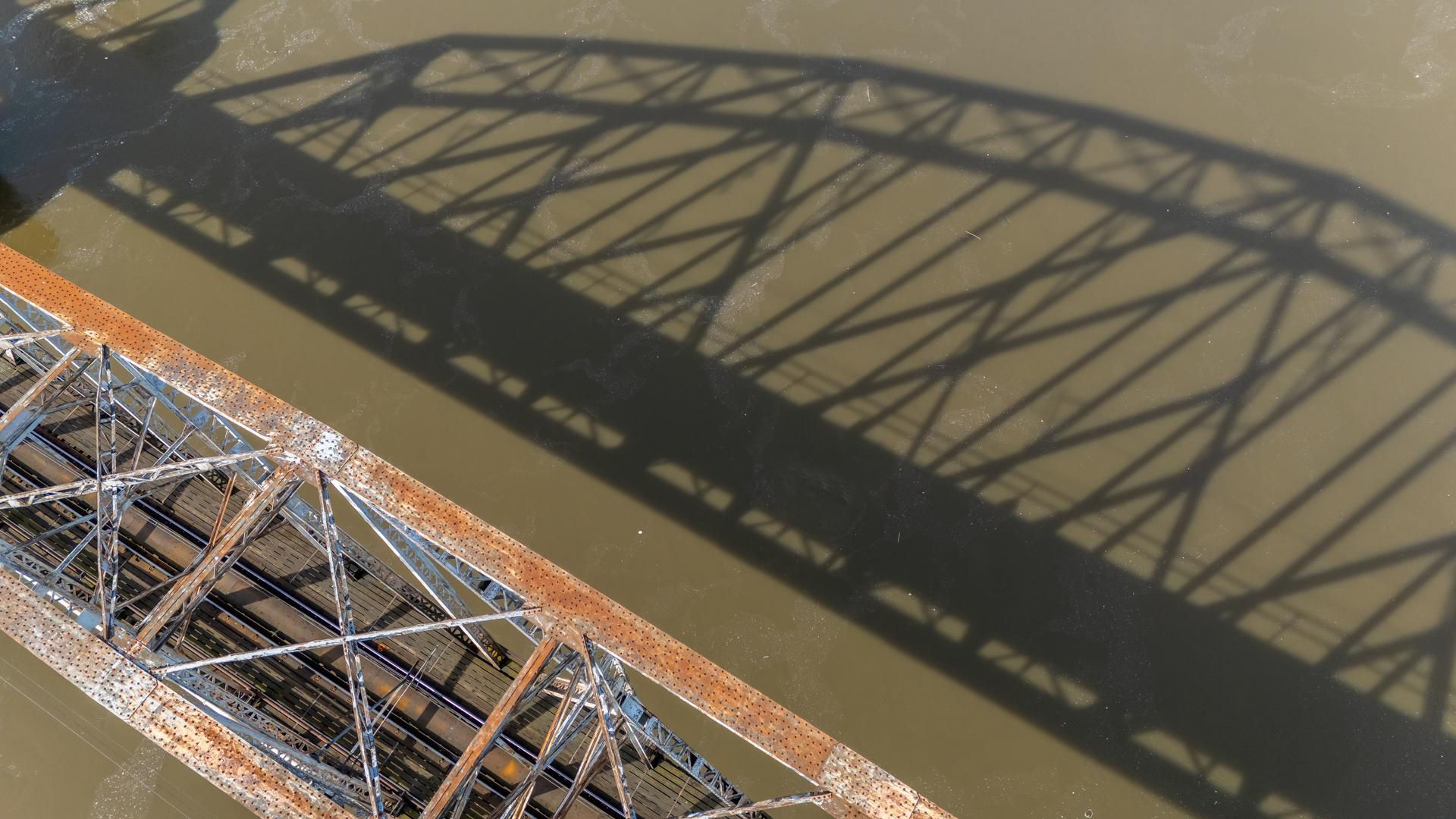 Stary most nad Wisłą w Górze Kalwarii
