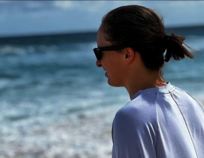 Iga Świątek na Mauritiusie