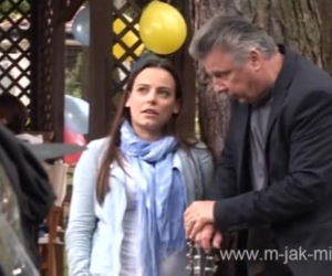 M jak miłość odc. 1081. Wojtek Marszałek (Emilian Kamiński), Magda (Anna Mucha) - na planie M jak miłość