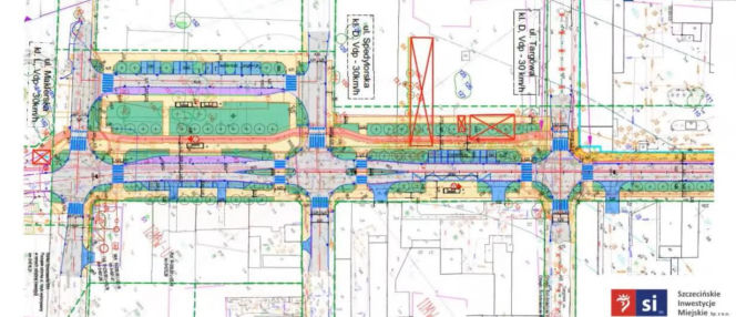 Nowy układ komunikacyjny na Kępie Parnickiej