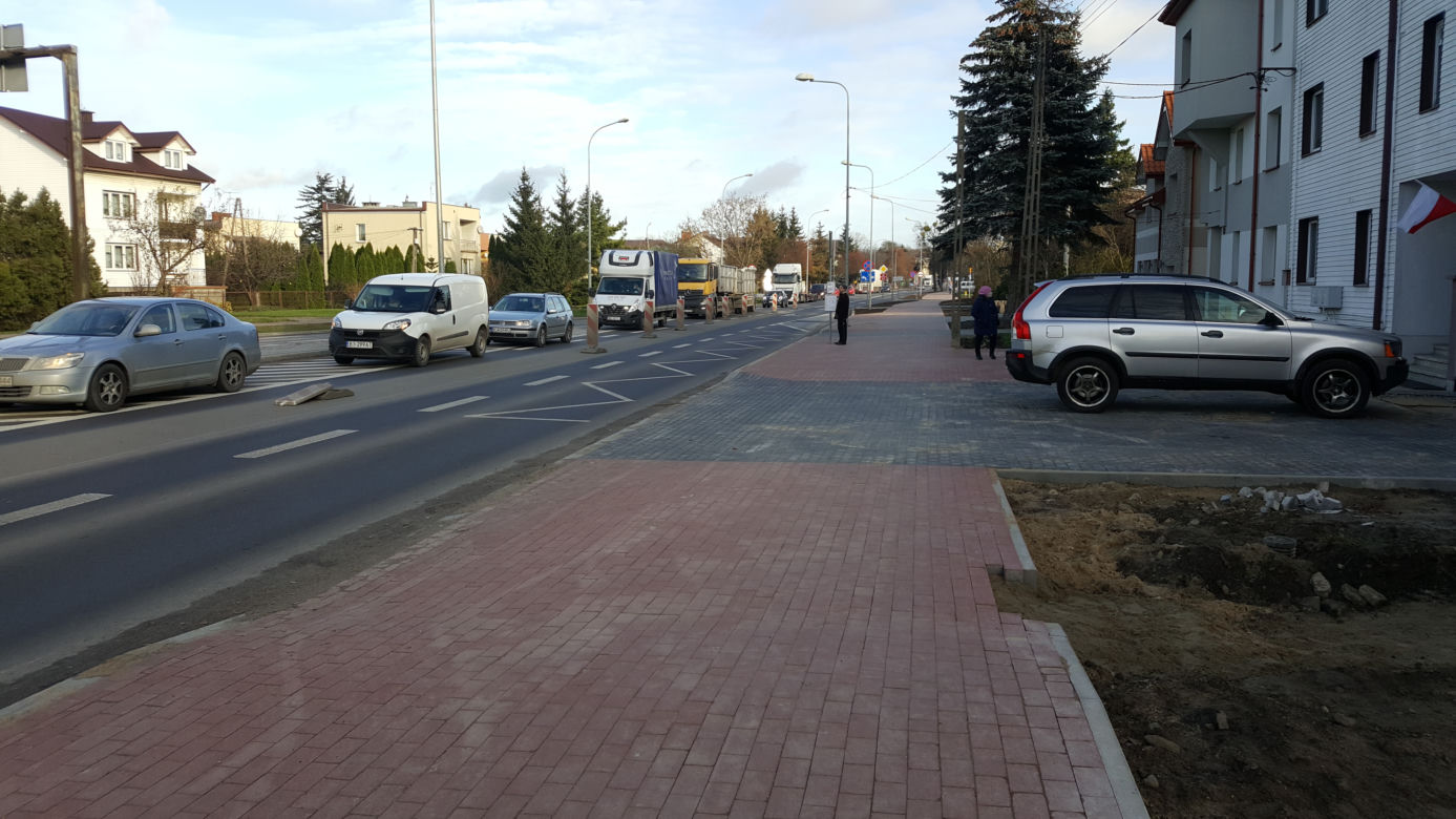 Ulica Wojska Polskiego w Łomży